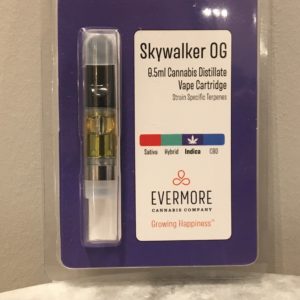 Skywalker OG Distillate Cartridge by Evermore - 0.5g