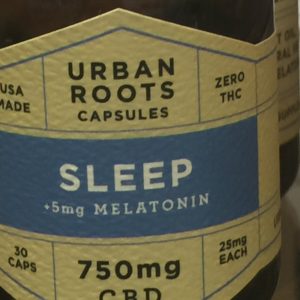 Sleep CBD Capsules- Urban Roots Hemp Co.