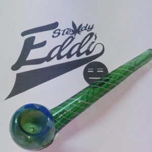 Small designer glass pipe