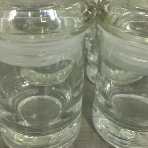 Small Glass Bud Jars