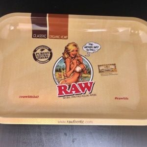 SMALL RAW COVER GIRL ROLLING TRAY