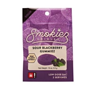 Smokiez Edibles - Sour BlackBerry Chews