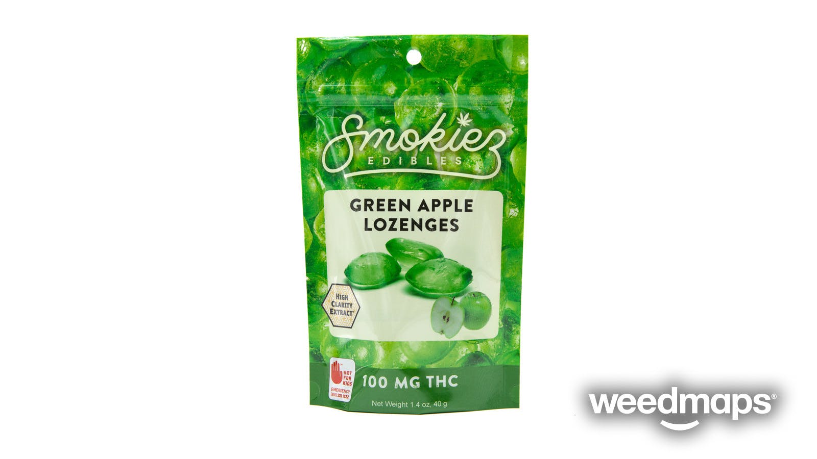 edible-smokiez-green-apple-lozenges-100mg-thc-10-pack
