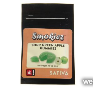 Smokiez - Sour Green Apple Sativa Gummiez