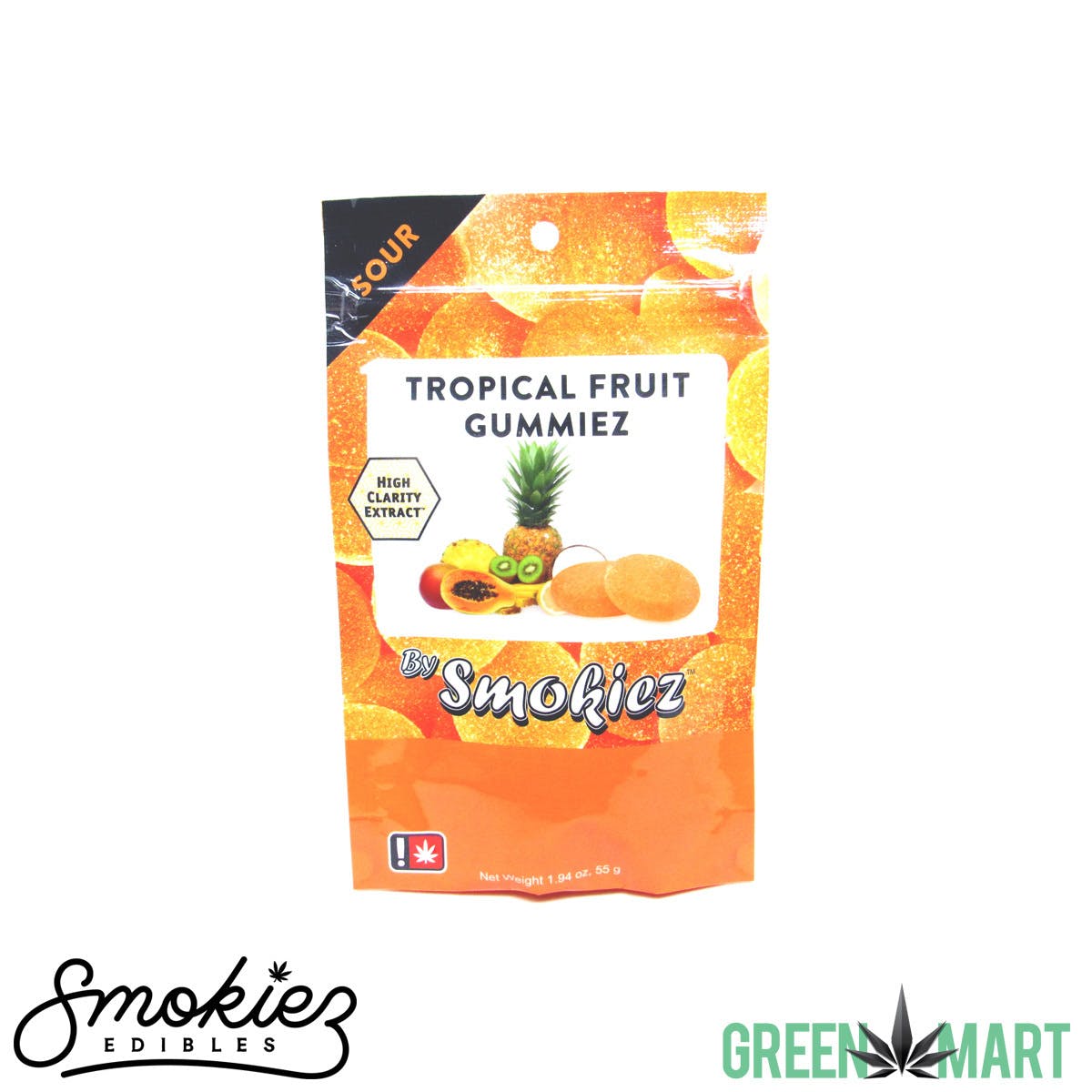 Smokiez Sour Gummiez - Tropical Fruit