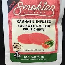 Smokiez- watermelon 100mg THC