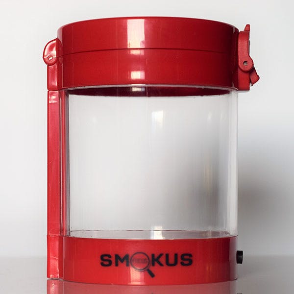 Smokus Focus - Magnify/ LED Light Red Jar