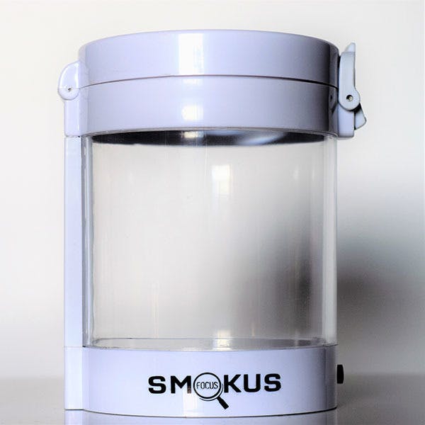 Smokus Focus - Magnify/ LED Light White Jar