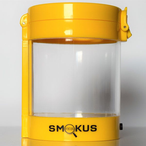 Smokus Focus - Magnify/ LED Light Yellow Jar