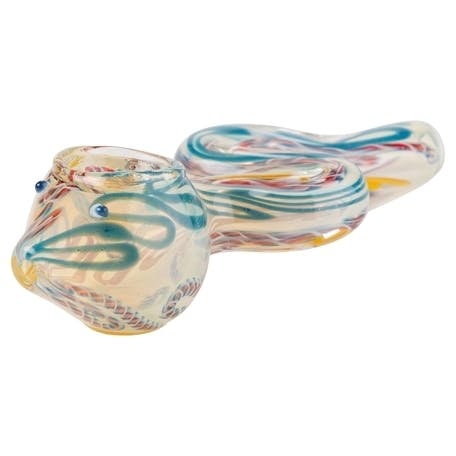 Snake Glass hand Pipe