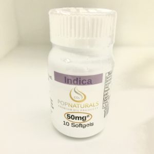 Softgels Indica THC 50mg