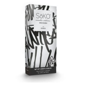 Soko Premium Vape Cartridge OG Kush