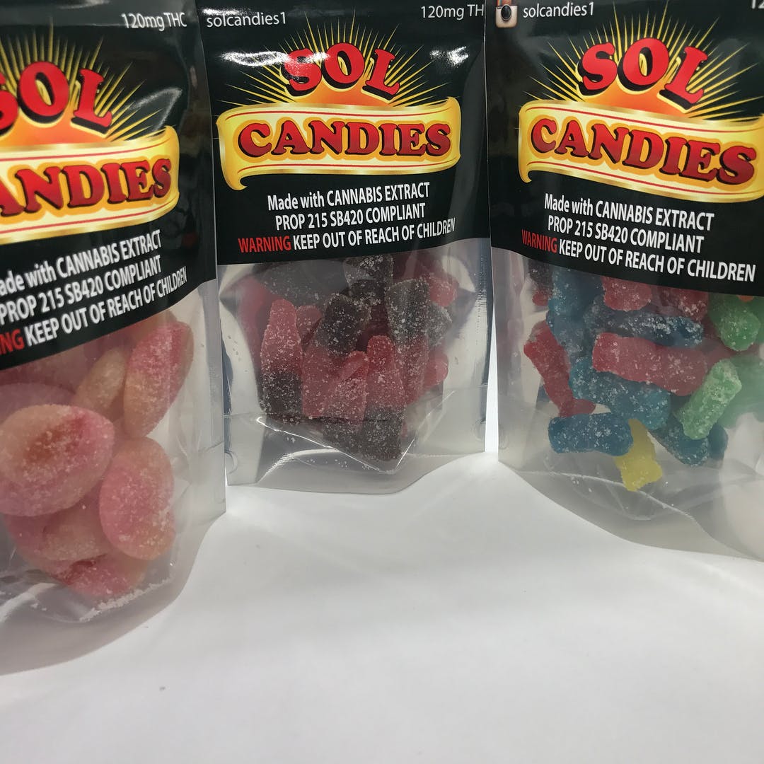 SOL CANDY EDIBLES 240 MG