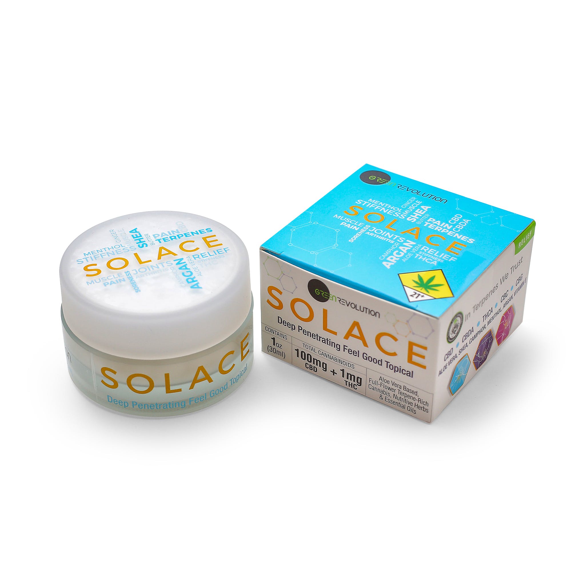 Solace - Travel Size 100mg CBD