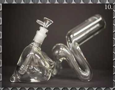Solid Glass Bongs Lounger #19