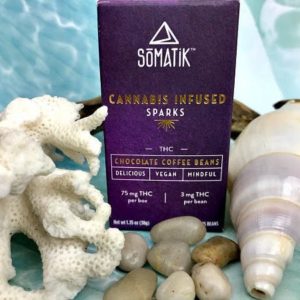 Somatik Sparks- Chocolate Covered Coffee Beans (3mg) 2:1