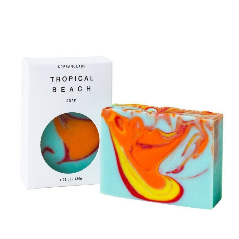 SopranoLabs - Vegan Soap (Tropical Beach)