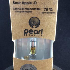 Sour Apple Cartridges by Pearl Extracts
