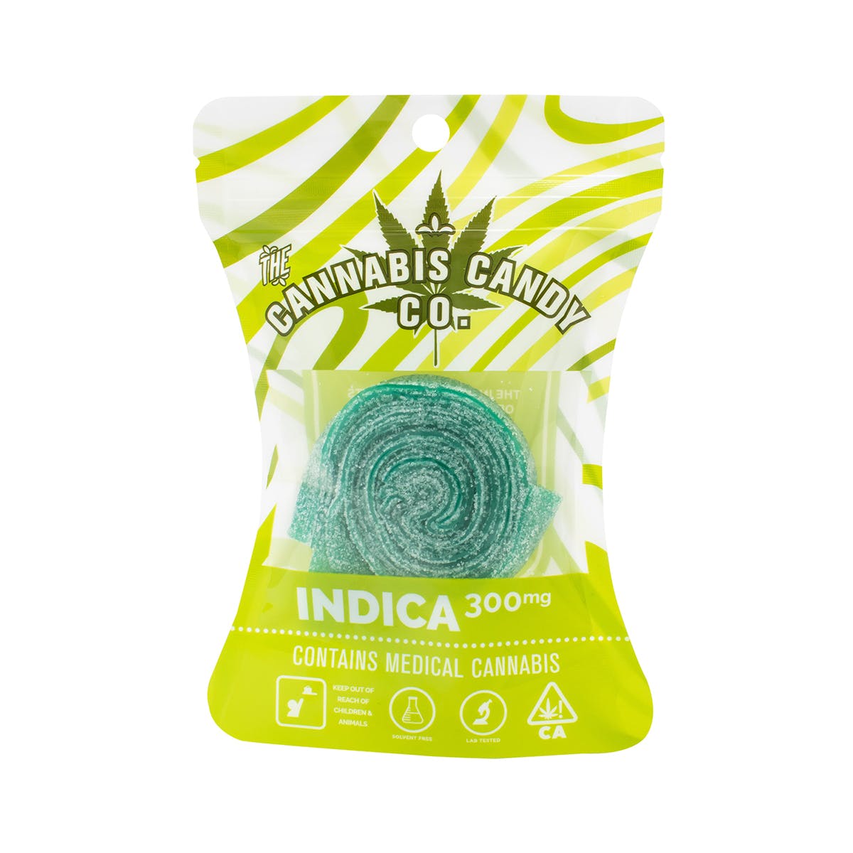 Sour Belts - Green Apple 300mg (Indica)