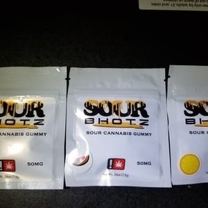 Sour Bhotz 50mg THC - Green Leaf Special #03309
