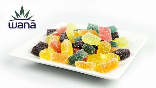 Sour Blueberry Indica Gummies - WANA