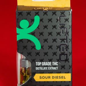 Sour Diesel .5g vape cart by Lifted