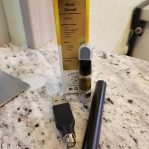 Sour Diesel Oil Cartridge with Battery (0.5 ml)