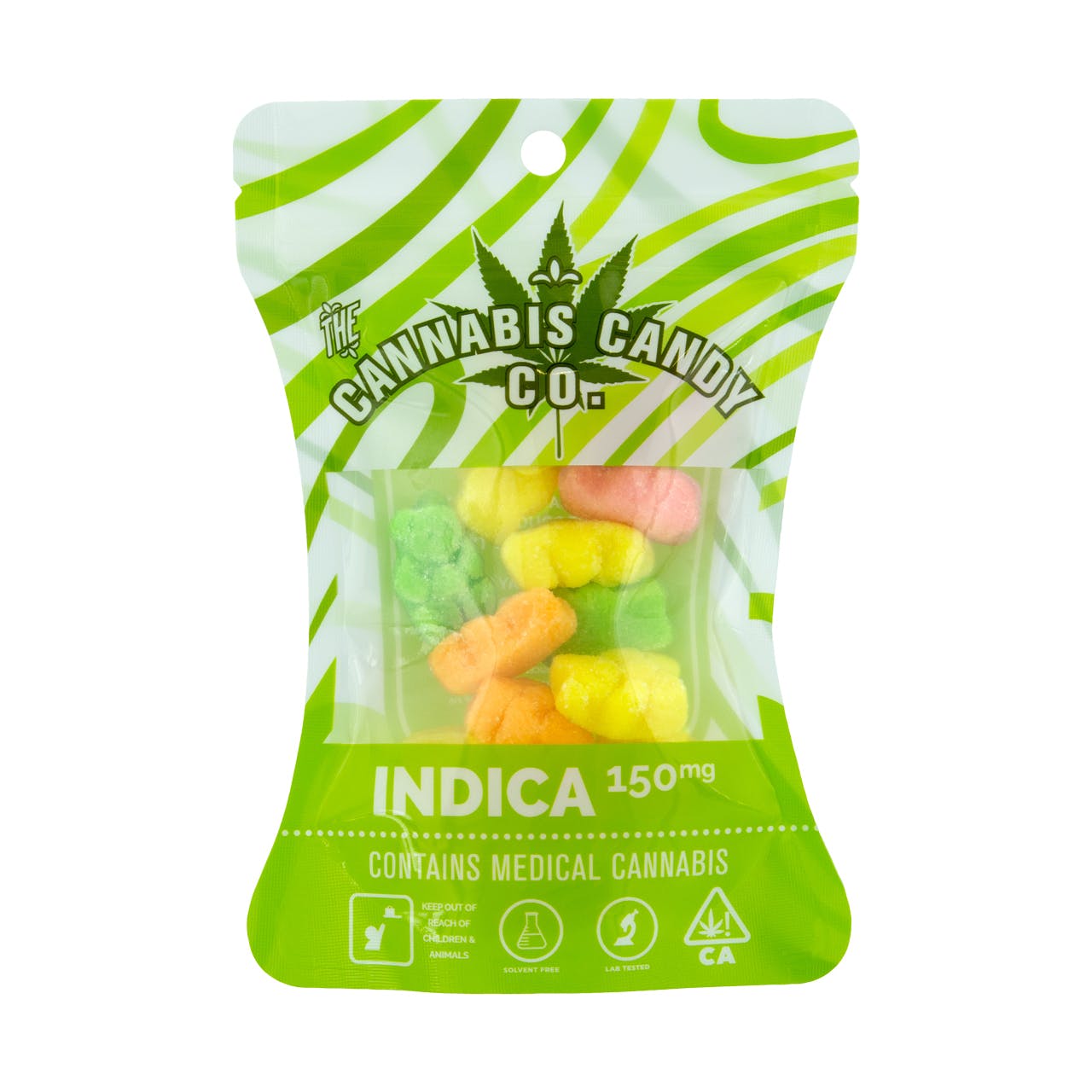 Sour Gummy Bears - 150mg (Indica)