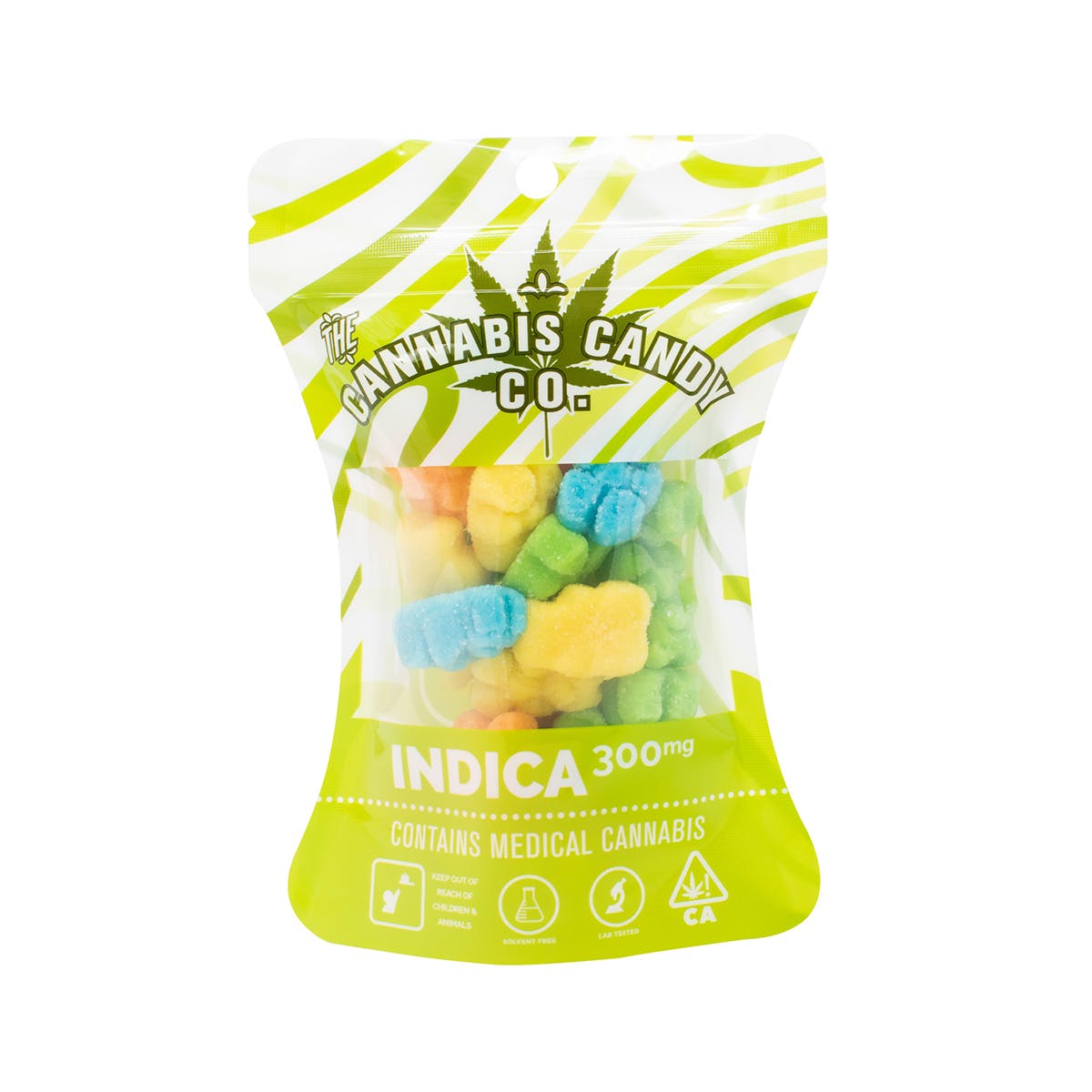 Sour Gummy Bears - 300mg (Indica)