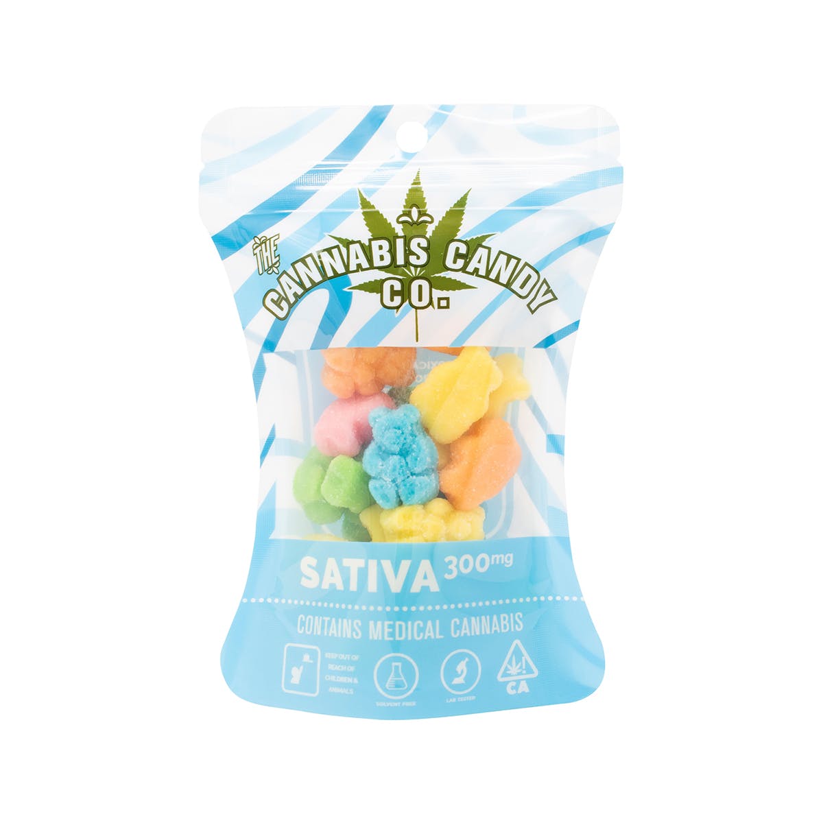 Sour Gummy Bears - 300mg (Sativa)