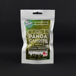 Sour Lemon Pothead Panda Candies 10pk - Phat Panda