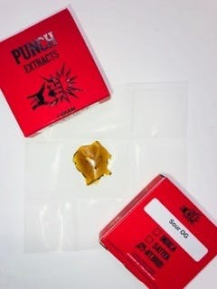 Sour OG Premium Trim Run Shatter, Punch Extracts