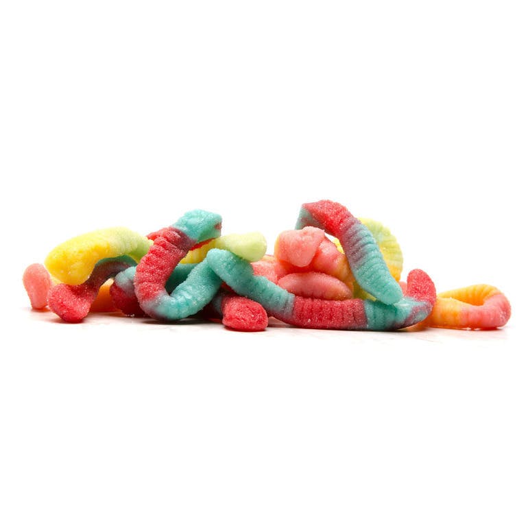 Sour Worms 400mg - Eye Candy Edibles