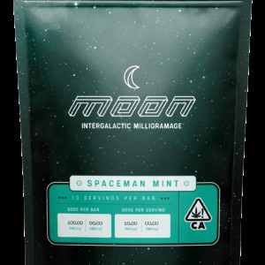Spaceman Mint 100mg Bar by Moon