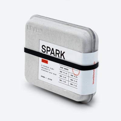 Spark 510 cartridge by Level Blends (81.48%THC/0.32%CBD)