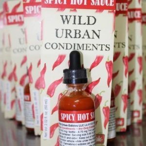Spicy Hot Sauce | 42.46mg THC (Wild Urban Condiments)