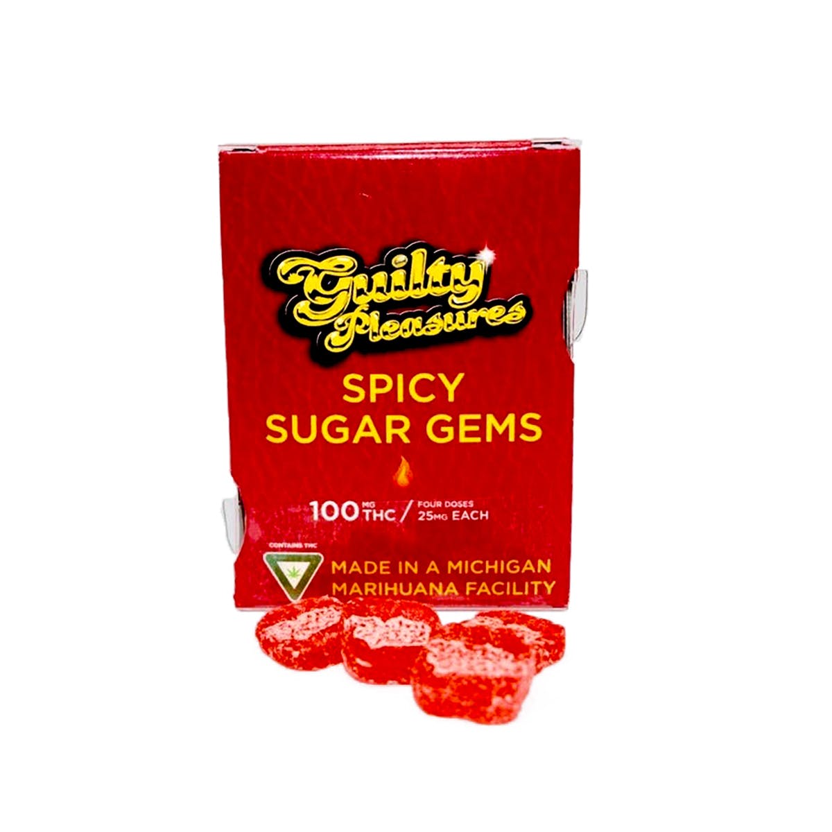 Spicy Sugar Gems - Cherry Cinnamon 100mg
