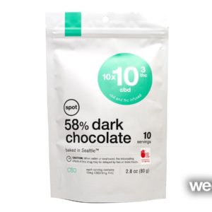 Spot:: CBD Dark Chocolate 130mg 10pk
