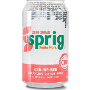Sprig CBD Soda - Citrus Zero Sugar