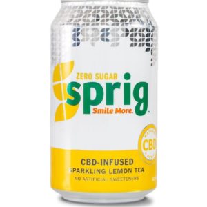Sprig CBD Soda - Lemon Tea Zero Sugar