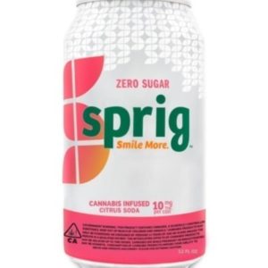 Sprig Zero Sugar CBD Citrus Soda