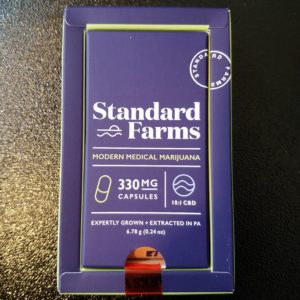 Standard Farms - 10:1 CBD:THC Capsules 33mg