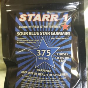 STAR 1 375MG BLUE STAR GUMMY