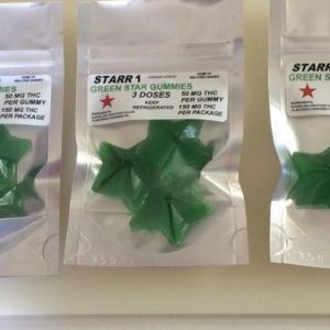Starr1 Green Star Gummies