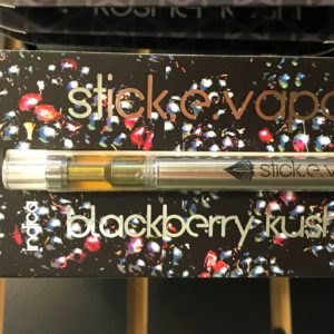 Stick.e.vape - Blackberry Kush (500mg) Disposable