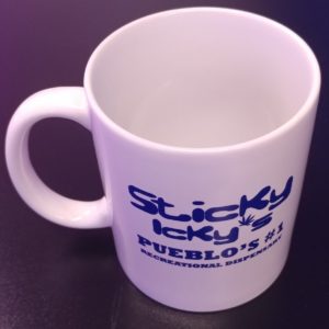Sticky Icky's Ceramic Coffee Cup