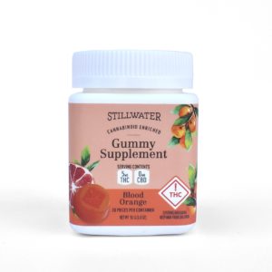Stillwater Brands Blood Orange Gummy Supplement, 100mg