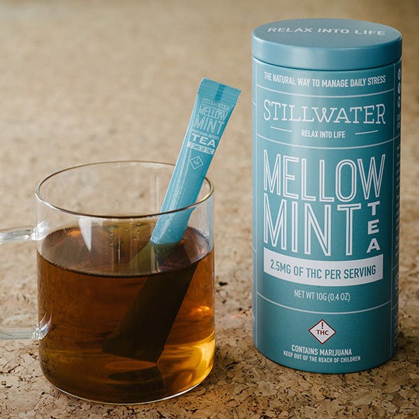Stillwater Mellow Mint Tea 20mg CBD:THC