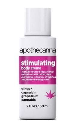 Stimulating Body Creme- 2 fl oz- Apothecanna