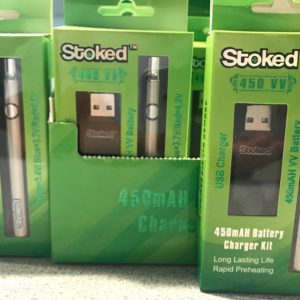 Stoked Chager and Battery